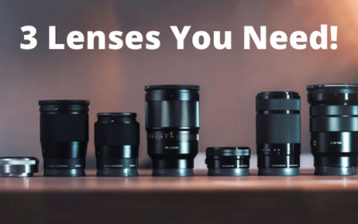 3 Lenses You Need to Have in Your Camera Bag