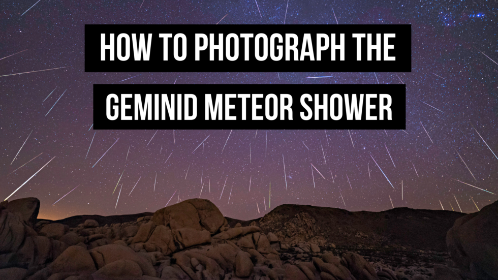 Geminids Meteor Shower Date, Time, and Photographing Tips Adam's